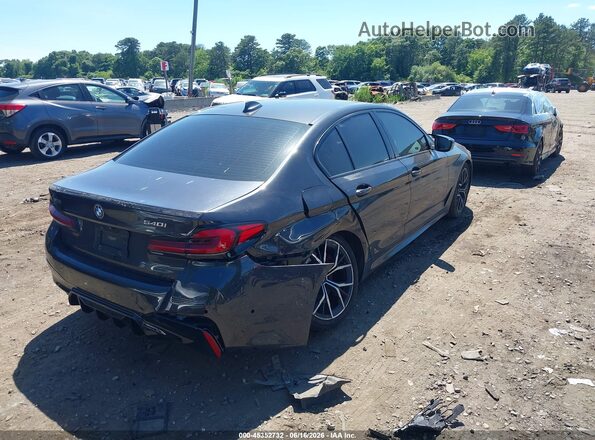WBA73BJ02MCF88455 2021 BMW 5 SERIES Black Задня права чверть
