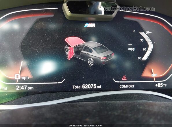 WBA73BJ02MCF88455 2021 BMW 5 SERIES Black Вид задніх сидінь