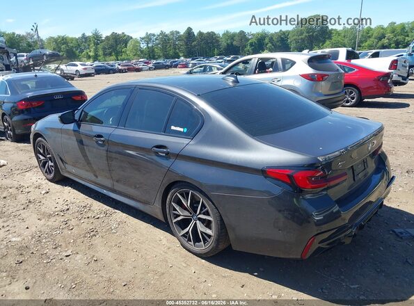 WBA73BJ02MCF88455 2021 BMW 5 SERIES Black Панорамний вид салону 360°