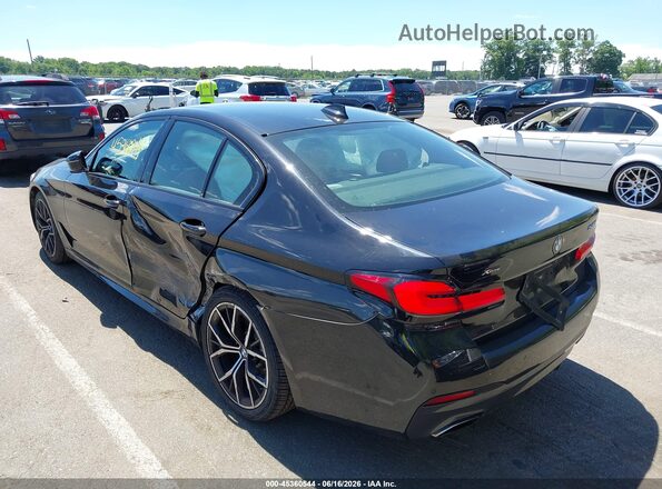 WBA73BJ02MWX01977 2021 BMW 5 SERIES Black 