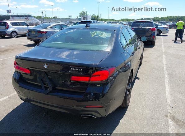 WBA73BJ02MWX01977 2021 BMW 5 SERIES Black 