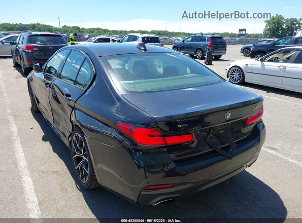 WBA73BJ02MWX01977 2021 BMW 5 SERIES Black 