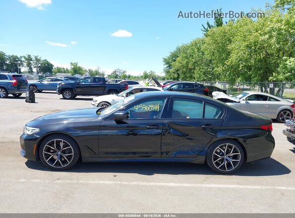 WBA73BJ02MWX01977 2021 BMW 5 SERIES Black 