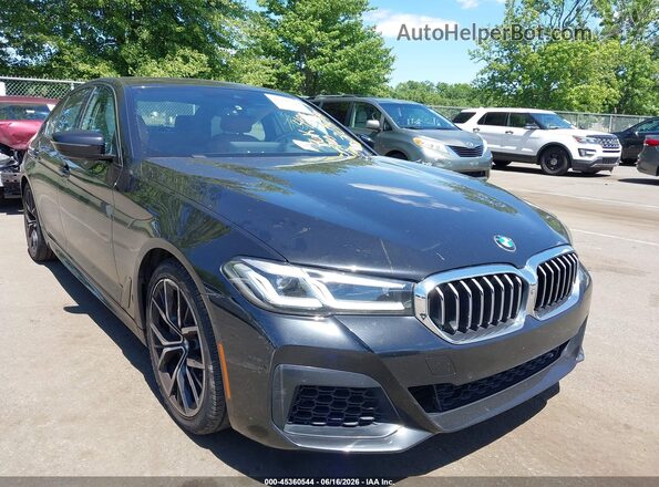 WBA73BJ02MWX01977 2021 BMW 5 SERIES Black 
