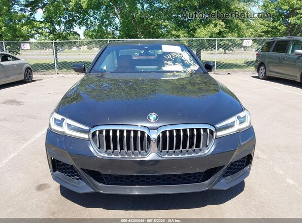 WBA73BJ02MWX01977 2021 BMW 5 SERIES Black 