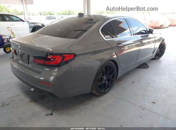 WBA73BJ06MWW99487 2021 BMW 5 SERIES Gray Tył prawy