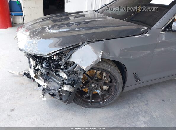 WBA73BJ06MWW99487 2021 BMW 5 SERIES Gray Widok z przodu