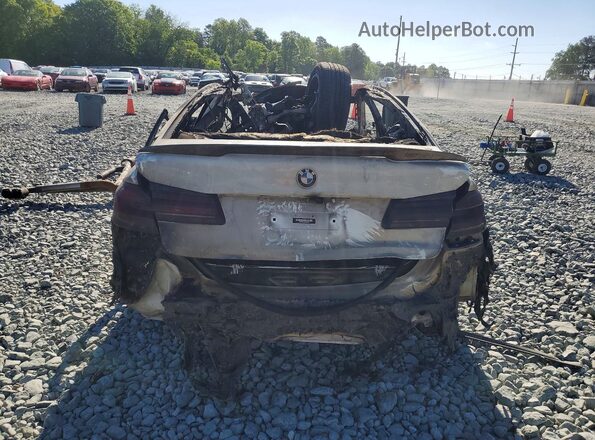WBA73BJ06NWX60189 2022 BMW 5 SERIES White უკანა ხედი