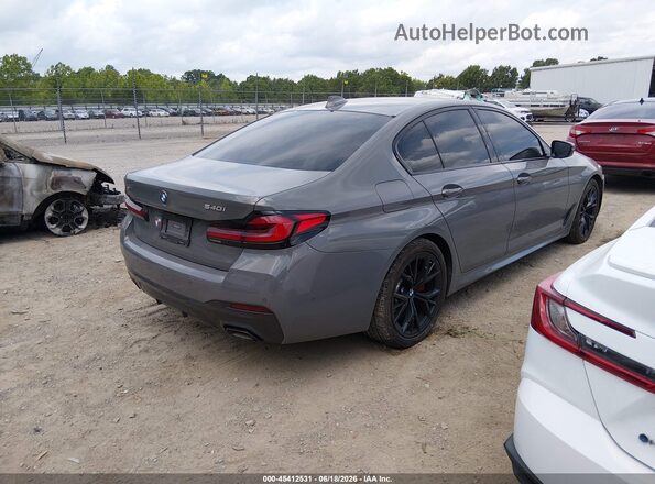 WBA73BJ0XMWX12984 2021 BMW 5 SERIES Gray უკანა მარჯვენა