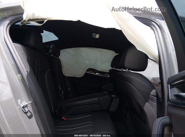 WBA73BJ0XMWX12984 2021 BMW 5 SERIES Gray VIN კოდის სტიკერის ხედი