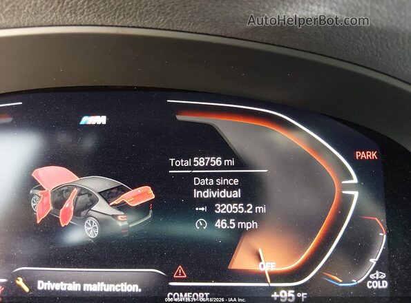 WBA73BJ0XMWX12984 2021 BMW 5 SERIES Gray 