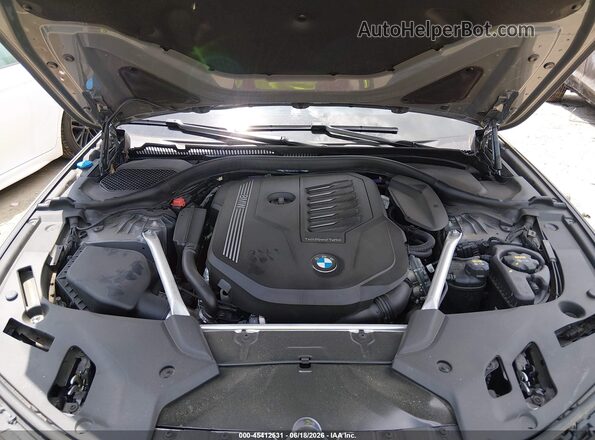 WBA73BJ0XMWX12984 2021 BMW 5 SERIES Gray უკანა ხედი