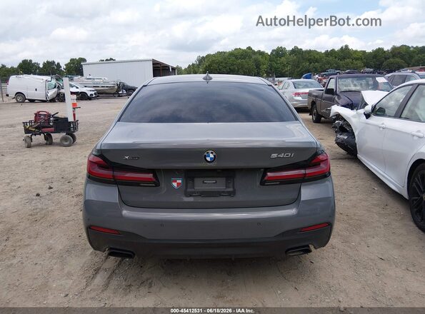 WBA73BJ0XMWX12984 2021 BMW 5 SERIES Gray 