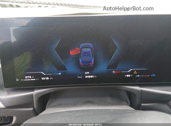 WBA73DA02SCU00099 2025 BMW M4 Синий Вид задних сидений