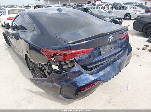 WBA73DA02SCU00099 2025 BMW M4 Синий Вид спереди