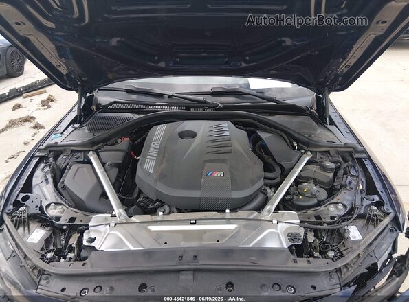 WBA73DA02SCU00099 2025 BMW M4 Синий Вид сзади