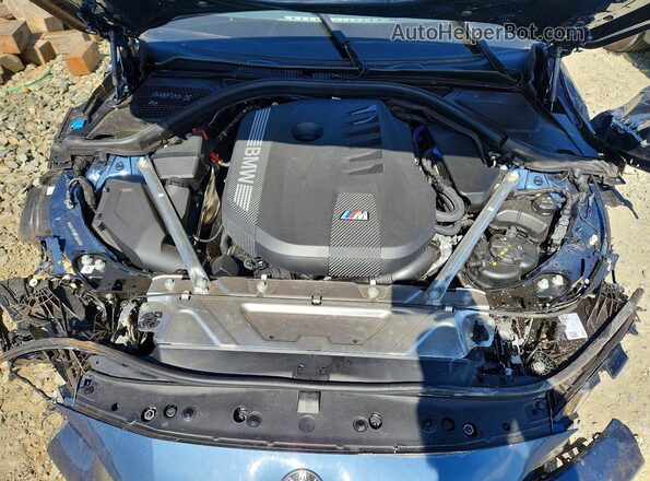 WBA73DB02SCU00148 2025 BMW M4 Blue Rear interior view
