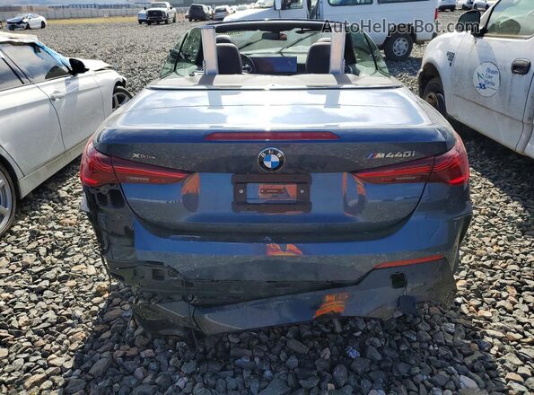 WBA73DB02SCU00148 2025 BMW M4 Blue Rear view