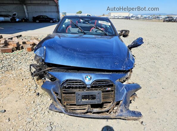 WBA73DB02SCU00148 2025 BMW M4 Blue Front view