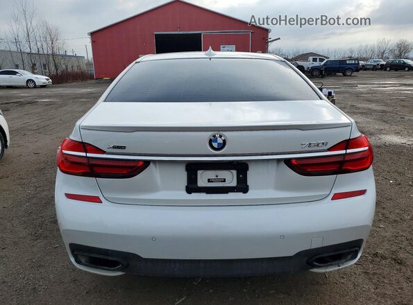 WBA7B0C54KG527532 2019 BMW 7 SERIES White Widok z tyłu