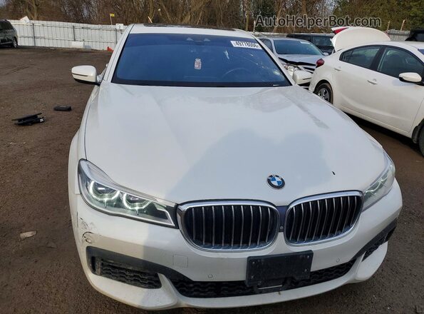 WBA7B0C54KG527532 2019 BMW 7 SERIES White Widok z przodu