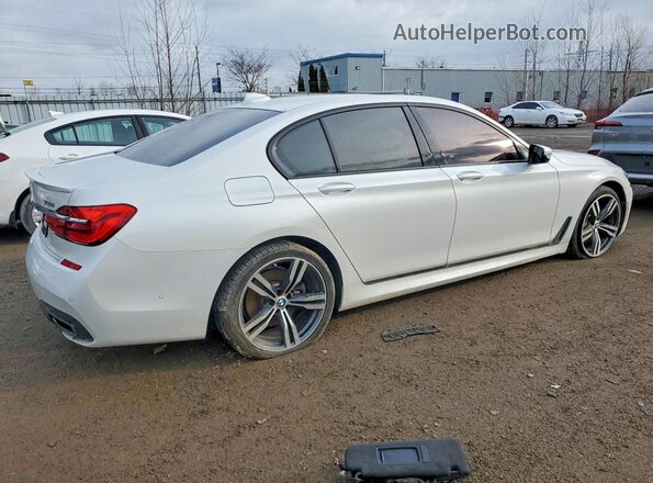 WBA7B0C54KG527532 2019 BMW 7 SERIES White Tył prawy