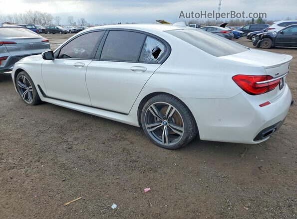 WBA7B0C54KG527532 2019 BMW 7 SERIES White Tył lewy