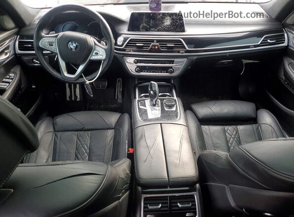 WBA7B0C54KG527532 2019 BMW 7 SERIES White Widok deski rozdzielczej