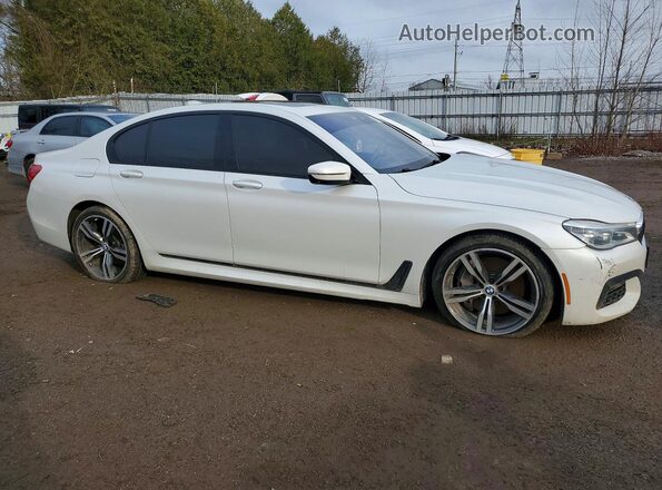 WBA7B0C54KG527532 2019 BMW 7 SERIES White Przód prawy
