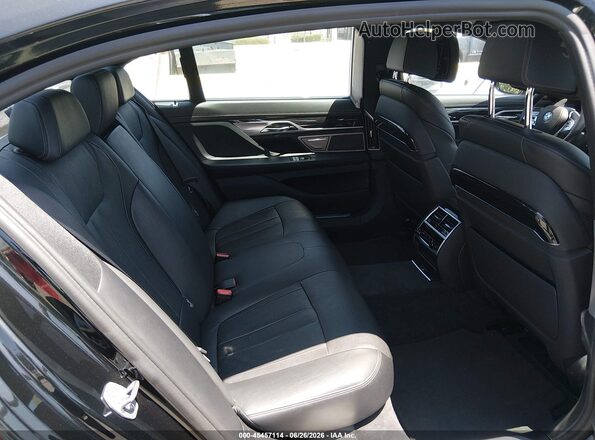 WBA7E2C39HG740745 2017 BMW 7 SERIES Black Вид наклейки з VIN-кодом
