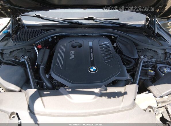 WBA7E2C39HG740745 2017 BMW 7 SERIES Black Вид ззаду