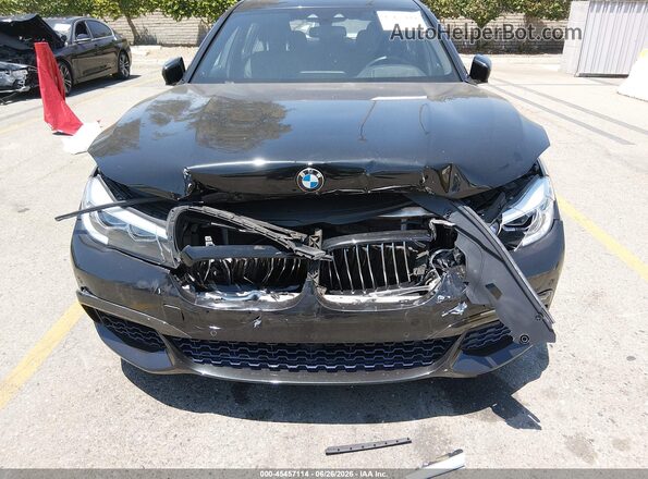 WBA7E2C39HG740745 2017 BMW 7 SERIES Black Вид спереду