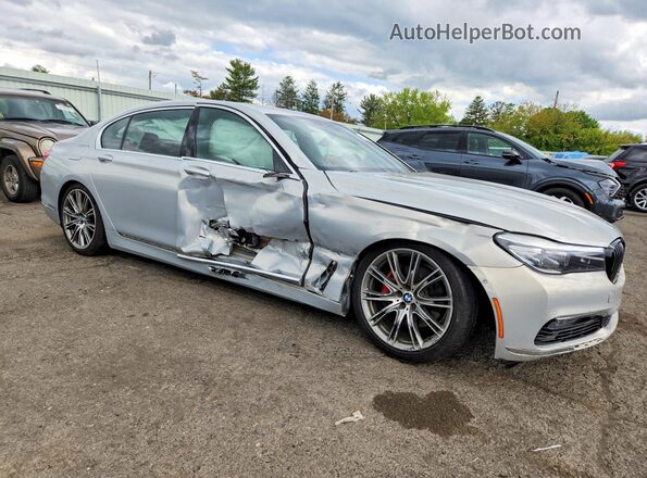 WBA7E2C50GG739080 2016 BMW 7 SERIES Silver Front right