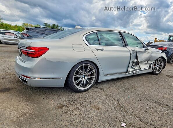 WBA7E2C50GG739080 2016 BMW 7 SERIES Silver Rear right