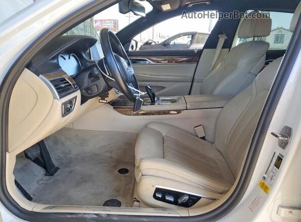 WBA7E2C51GG547344 2016 BMW OTHER White Vista interior delantera