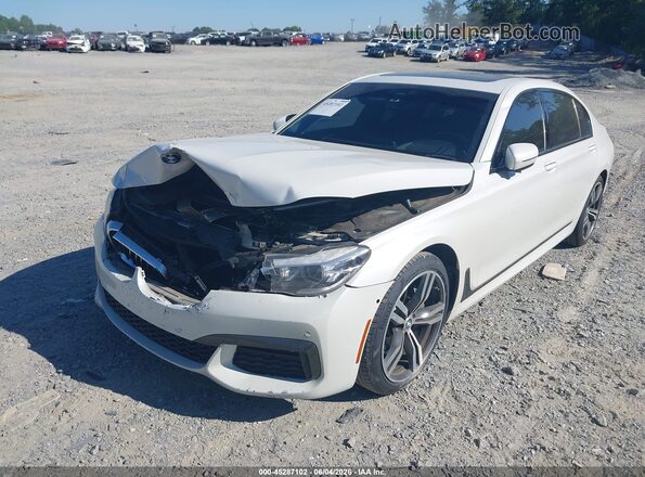 WBA7E2C52KB218447 2019 BMW 7 SERIES White Front left