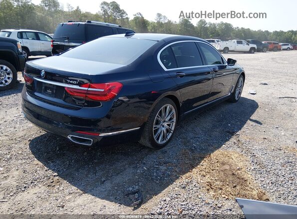 WBA7E2C55GG547475 2016 BMW 7 SERIES Dark Blue Tył prawy