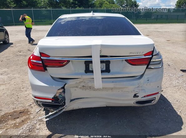 WBA7E2C55HG740470 2017 BMW 7 SERIES White Դիմացի տեսք