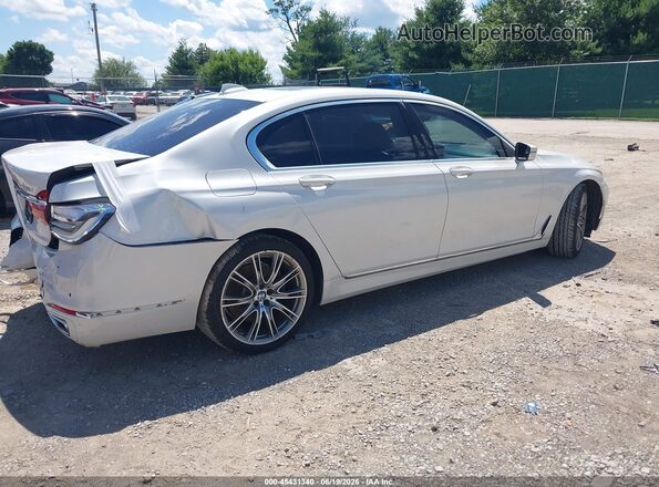 WBA7E2C55HG740470 2017 BMW 7 SERIES White Հետևի աջ