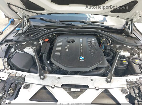 WBA7E2C55HG740470 2017 BMW 7 SERIES White Հետևի տեսք