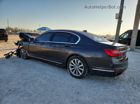 WBA7E2C55JG741544 2018 BMW OTHER Black Tył lewy