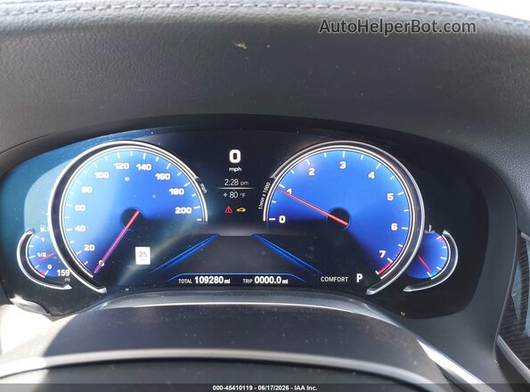 WBA7E2C56JG743027 2018 BMW 7 SERIES Gray უკანა სავარძლების ხედი