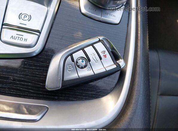WBA7E2C56JG743027 2018 BMW 7 SERIES Gray წინა პანელის ხედი