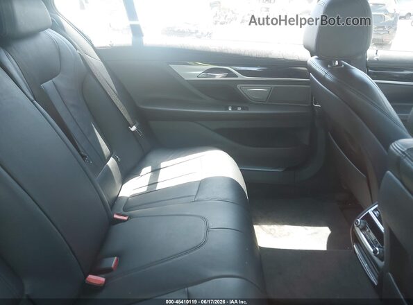 WBA7E2C56JG743027 2018 BMW 7 SERIES Gray VIN კოდის სტიკერის ხედი