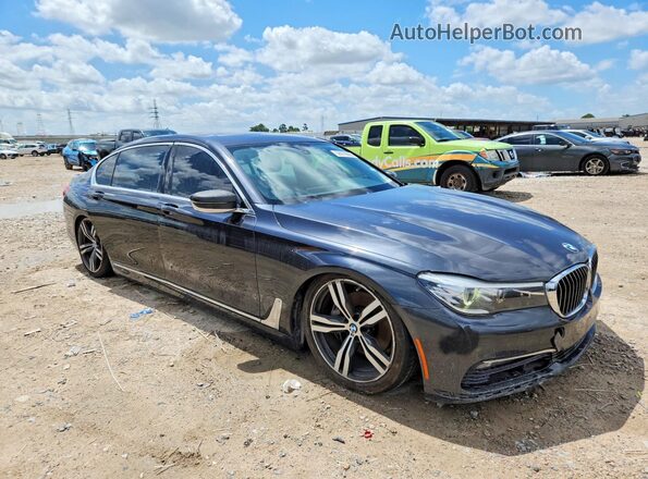 WBA7E2C57JG741481 2018 BMW 7 SERIES Gray Передня права чверть