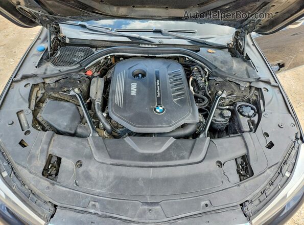 WBA7E2C57JG741481 2018 BMW 7 SERIES Gray Вид задньої частини салону