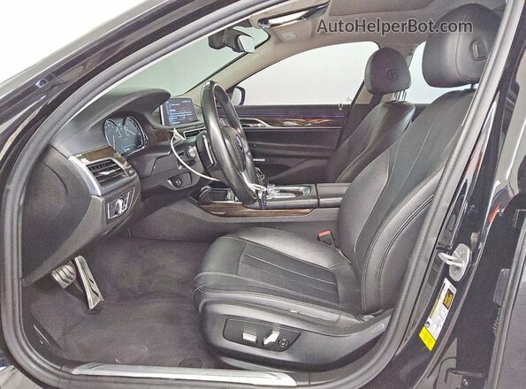 WBA7E2C59GG547592 2016 BMW OTHER Black Вид салону спереду