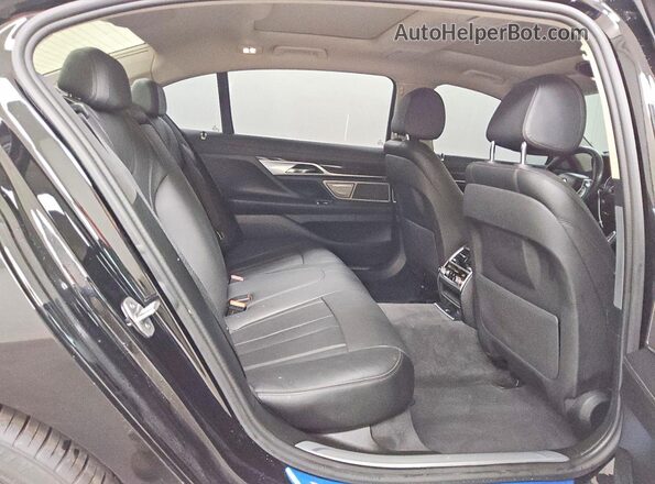 WBA7E2C59GG547592 2016 BMW OTHER Black Вид задніх сидінь