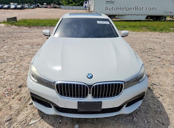 WBA7E2C59GG548029 2016 BMW 7 SERIES White Դիմացի տեսք