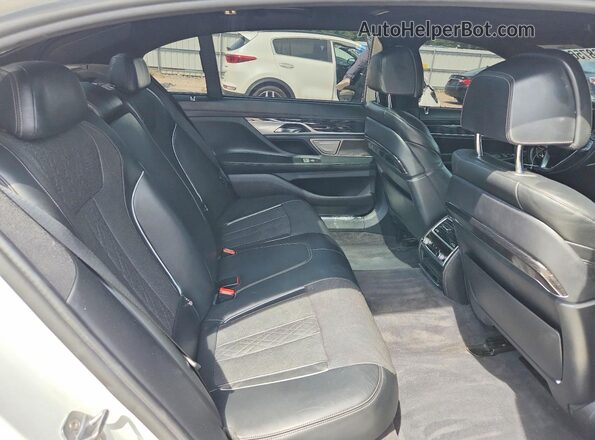 WBA7E2C59GG548029 2016 BMW 7 SERIES White Հետևի նստատեղերի տեսք
